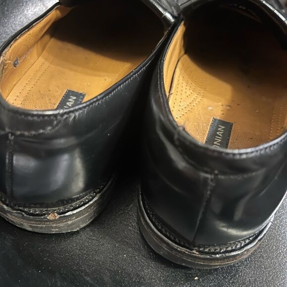 Bostonian Classic First Flex Wingtip Tassel Loafers Black Mens Size 9.5 - Picture 12 of 15